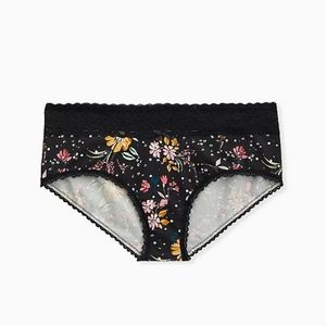 Torrid Floral Wide Lace Cheeky Panty